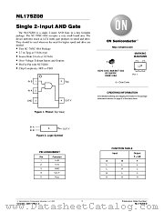 NL17SZ08-D datasheet pdf ON Semiconductor