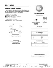 NL17SZ16-D datasheet pdf ON Semiconductor