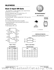 NL27WZ32-D datasheet pdf ON Semiconductor