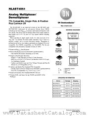 NLAST4051-D datasheet pdf ON Semiconductor