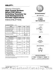 NSL5TT1-D datasheet pdf ON Semiconductor