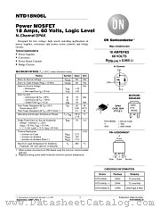 NTD18N06L-D datasheet pdf ON Semiconductor