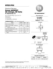 NTES1P02-D datasheet pdf ON Semiconductor