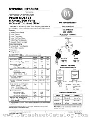 NTP6N60-D datasheet pdf ON Semiconductor