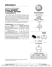 NTR1P02LT1-D datasheet pdf ON Semiconductor