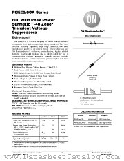 P6KE6.8CA-D datasheet pdf ON Semiconductor