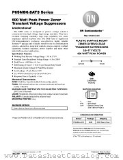 P6SMB6.8AT3-D datasheet pdf ON Semiconductor