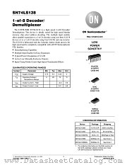 SN74LS138-D datasheet pdf ON Semiconductor