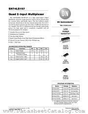 SN74LS157-D datasheet pdf ON Semiconductor