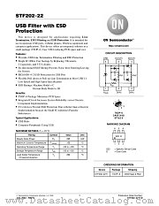 STF202-22T1-D datasheet pdf ON Semiconductor