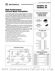 UC3844-D datasheet pdf ON Semiconductor