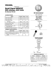 VN2406L-D datasheet pdf ON Semiconductor