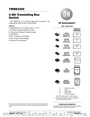7WBD3305 datasheet pdf ON Semiconductor