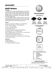 A5191HRT datasheet pdf ON Semiconductor