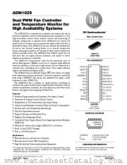 ADM1029 datasheet pdf ON Semiconductor
