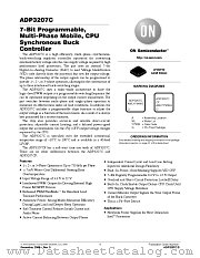 ADP3207C datasheet pdf ON Semiconductor