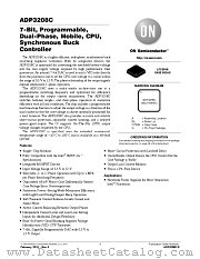 ADP3208C datasheet pdf ON Semiconductor
