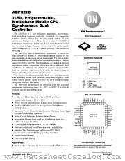 ADP3210 datasheet pdf ON Semiconductor