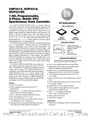 ADP3212 datasheet pdf ON Semiconductor
