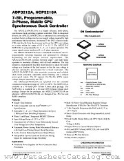 ADP3212A datasheet pdf ON Semiconductor