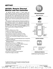ADT7467 datasheet pdf ON Semiconductor