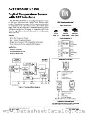 ADT7484A-86A datasheet pdf ON Semiconductor