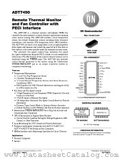 ADT7490 datasheet pdf ON Semiconductor