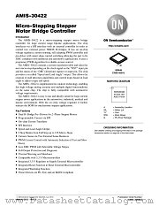 AMIS-30422 datasheet pdf ON Semiconductor