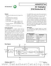 ASM3P2274 datasheet pdf ON Semiconductor