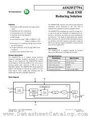ASM3P2779 datasheet pdf ON Semiconductor