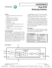 ASM3P2863 datasheet pdf ON Semiconductor