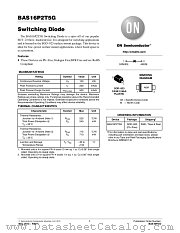BAS16P2 datasheet pdf ON Semiconductor