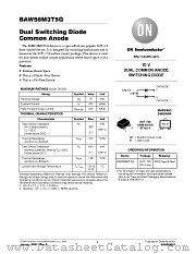 BAW56M3 datasheet pdf ON Semiconductor