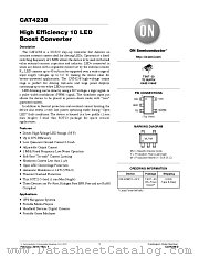 CAT4238 datasheet pdf ON Semiconductor