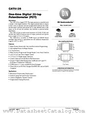 CAT5126 datasheet pdf ON Semiconductor