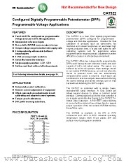 CAT522 datasheet pdf ON Semiconductor