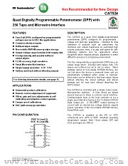 CAT524 datasheet pdf ON Semiconductor