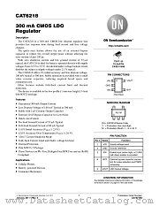 CAT6218 datasheet pdf ON Semiconductor