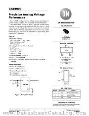 CAT8900 datasheet pdf ON Semiconductor