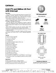 CAT9534 datasheet pdf ON Semiconductor
