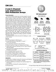 CM1224 datasheet pdf ON Semiconductor
