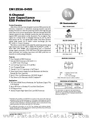 CM1293A-04SO datasheet pdf ON Semiconductor