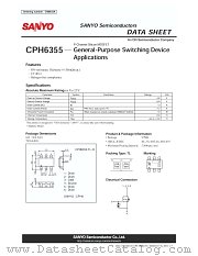 CPH6355 datasheet pdf ON Semiconductor
