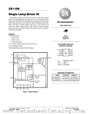 CS1108 datasheet pdf ON Semiconductor