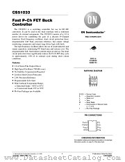 CS51033 datasheet pdf ON Semiconductor