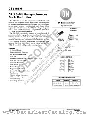 CS5156H datasheet pdf ON Semiconductor