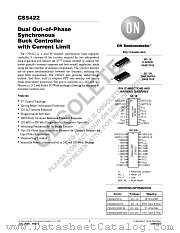 CS5422 datasheet pdf ON Semiconductor