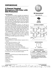 CSPEMI202AG datasheet pdf ON Semiconductor