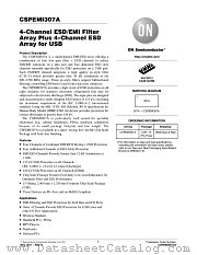 CSPEMI307A datasheet pdf ON Semiconductor