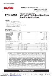 EC3H02BA datasheet pdf ON Semiconductor